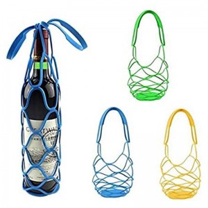 Silicone Wine Bottle Carrier Tygväskor